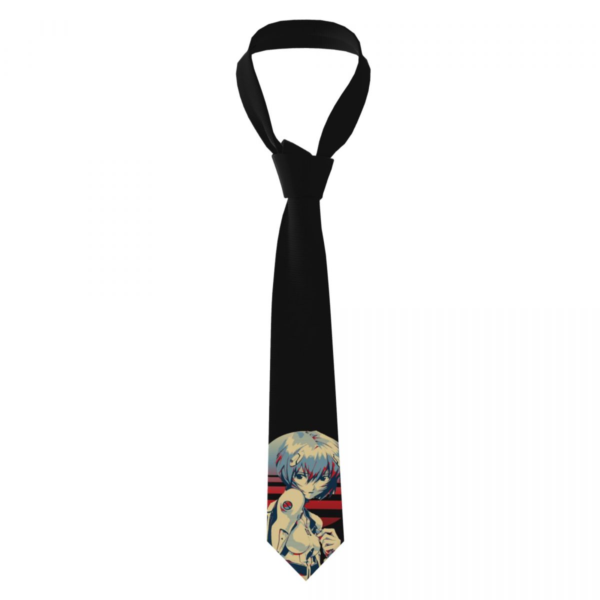 Men Accessories For Wedding - Rei Ayanami Classic Neckties Unisex Silk