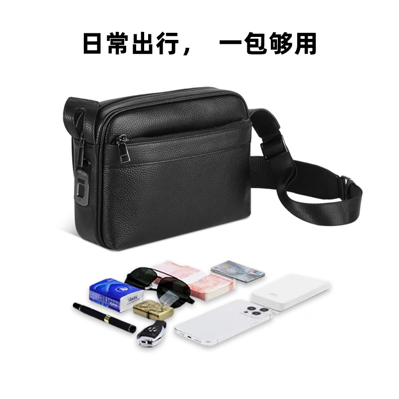 Men'S Accessories Wallet - Anti-theft Fingerprint Lock Bags for men,