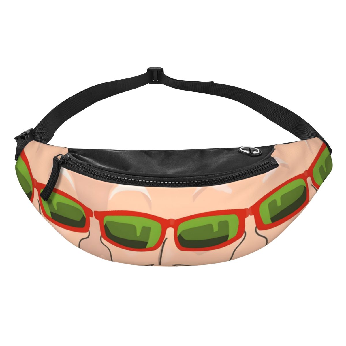 Men'S Accessories Travel Bag - Custom M-Masters R-Roshis Powerful Face Fanny