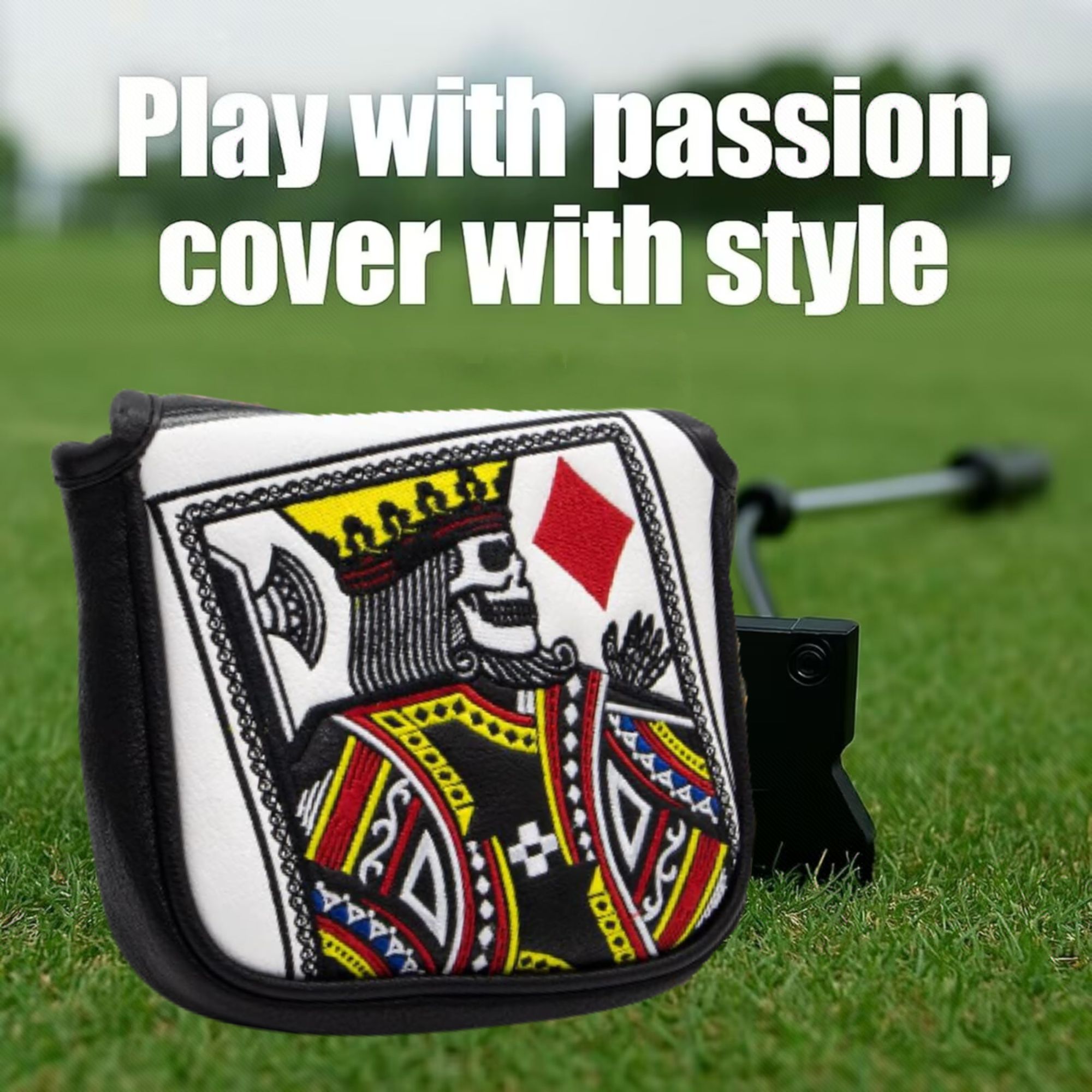 King Of Hearts Embroidered Mal - Men Accessories Gift review and price