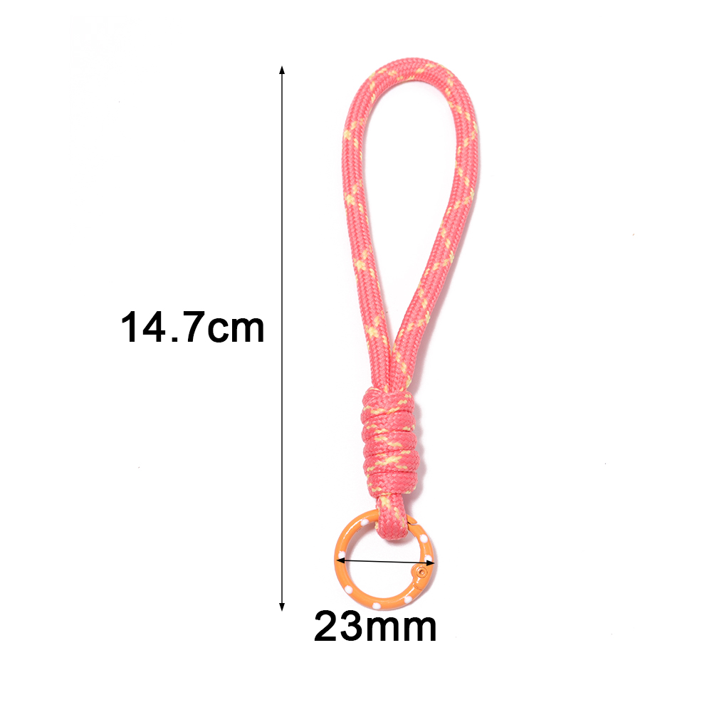 5pcs/lot Colorful Braided Keyc - Men Accessories Ring review and price