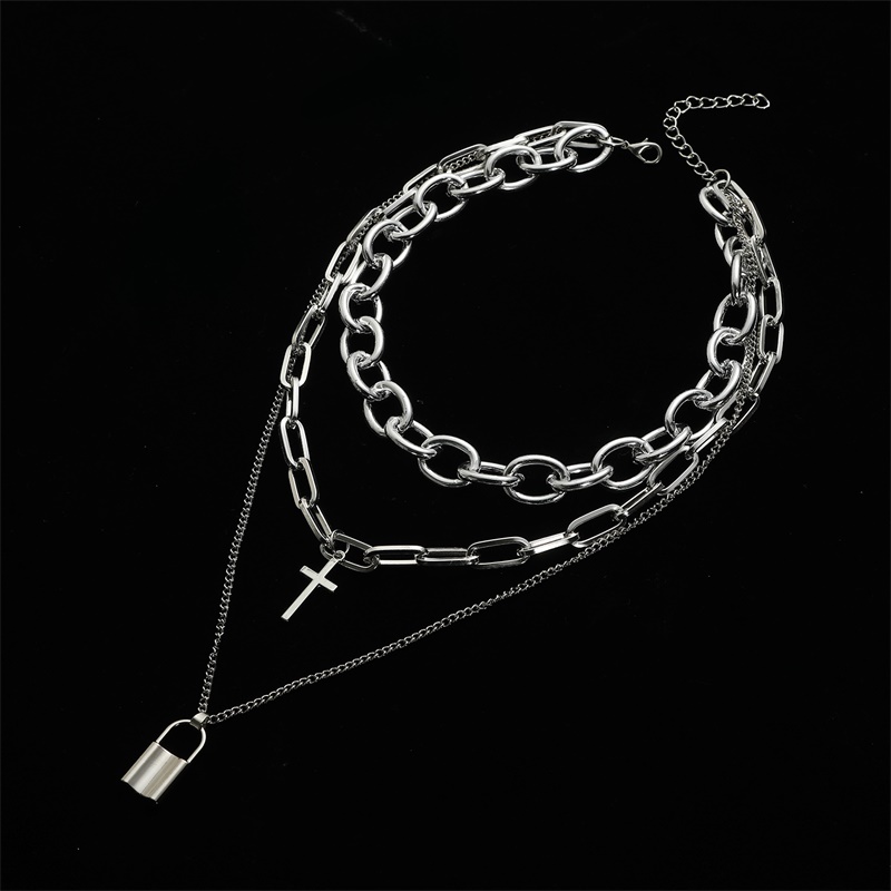 FNQUFUJ Layered grunge aesthet - Men Accessories Aesthetic review and price