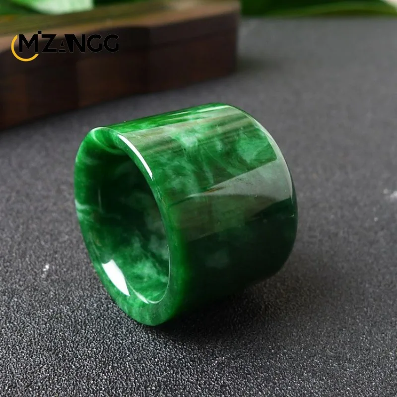 Natural Myanmar Jadeite Ring C - Men Accessories For Wedding review and price