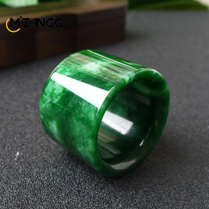 Natural Myanmar Jadeite Ring C - Men Accessories For Wedding review and price