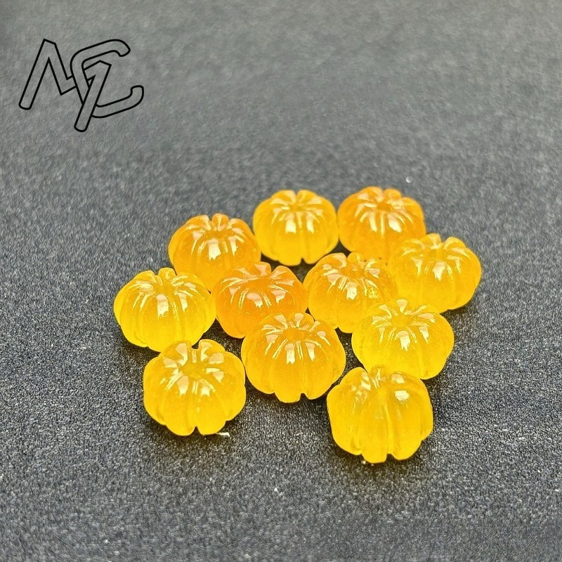 10pcs A Green Jade Pumpkin Bea - Men Accessories Gift review and price
