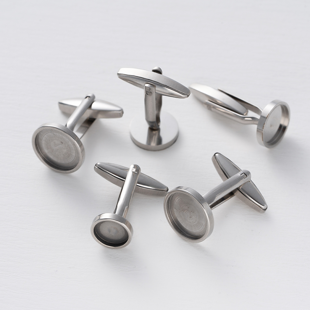 5Pcs Stainless Steel Cufflinks - Men Accessories Ring review and price