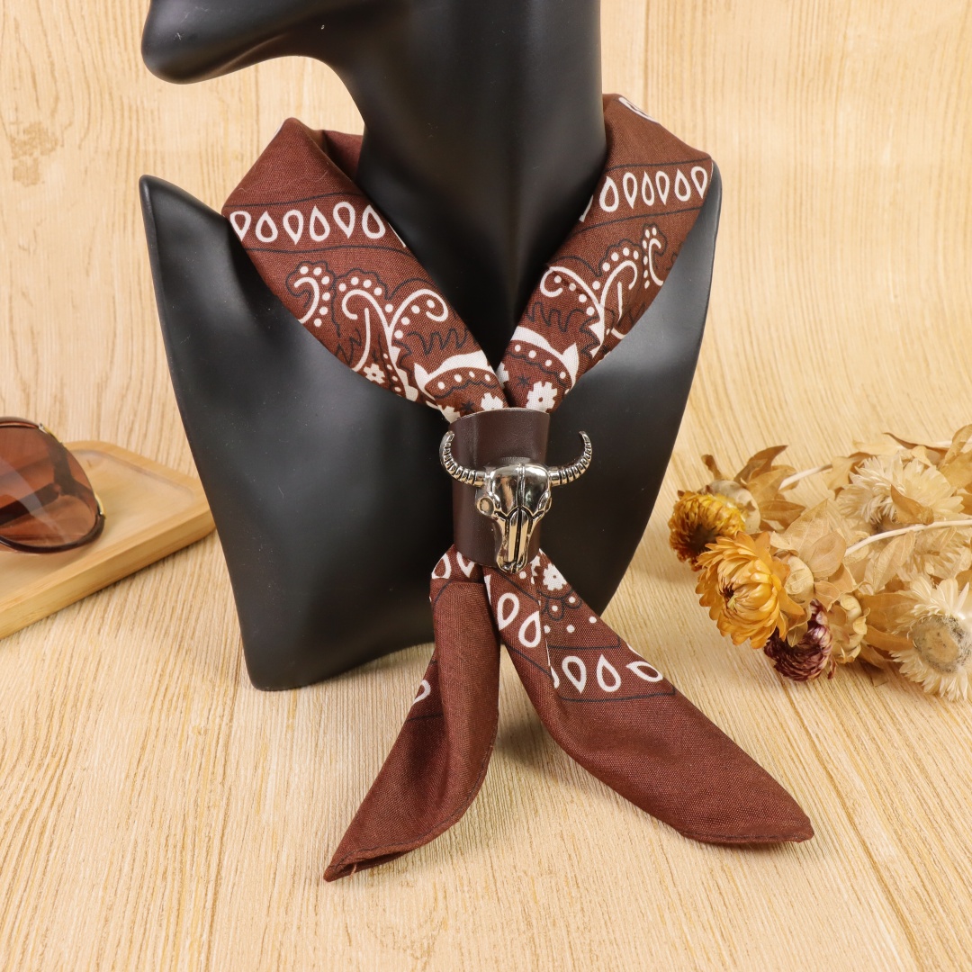 Artistic Cotton Square Scarf A - Men Accessories Ring review and price