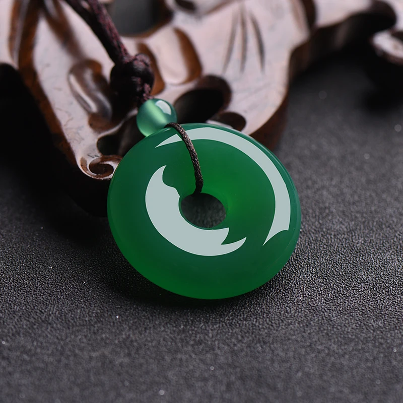 Natural Multicolor Jade Doughn - Men Accessories Gift review and price