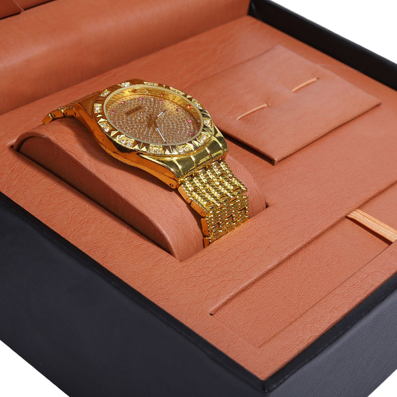 PU Leather Luxury Jewelry and  - Cufflink Box Set review and price
