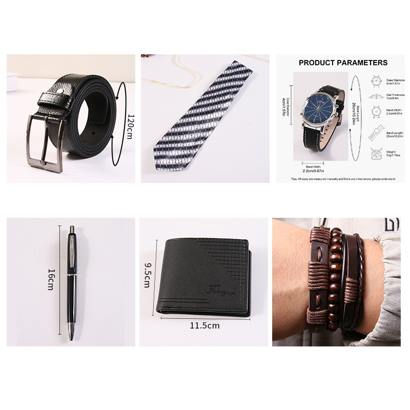 New Men Gift Set with Box Watc - Cufflink Box Set review and price