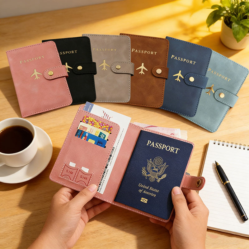 Leather Passport Holder Covers - Men'S Accessories Wallet review and price