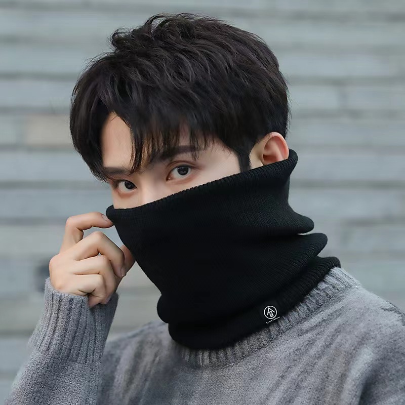Winter Neck Warmer Scarf Fleec - Men Accessories Ring review and price