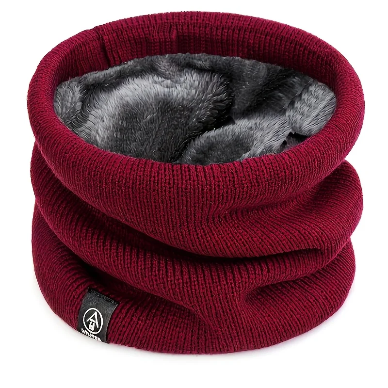 Winter Neck Warmer Scarf Fleec - Men Accessories Ring review and price