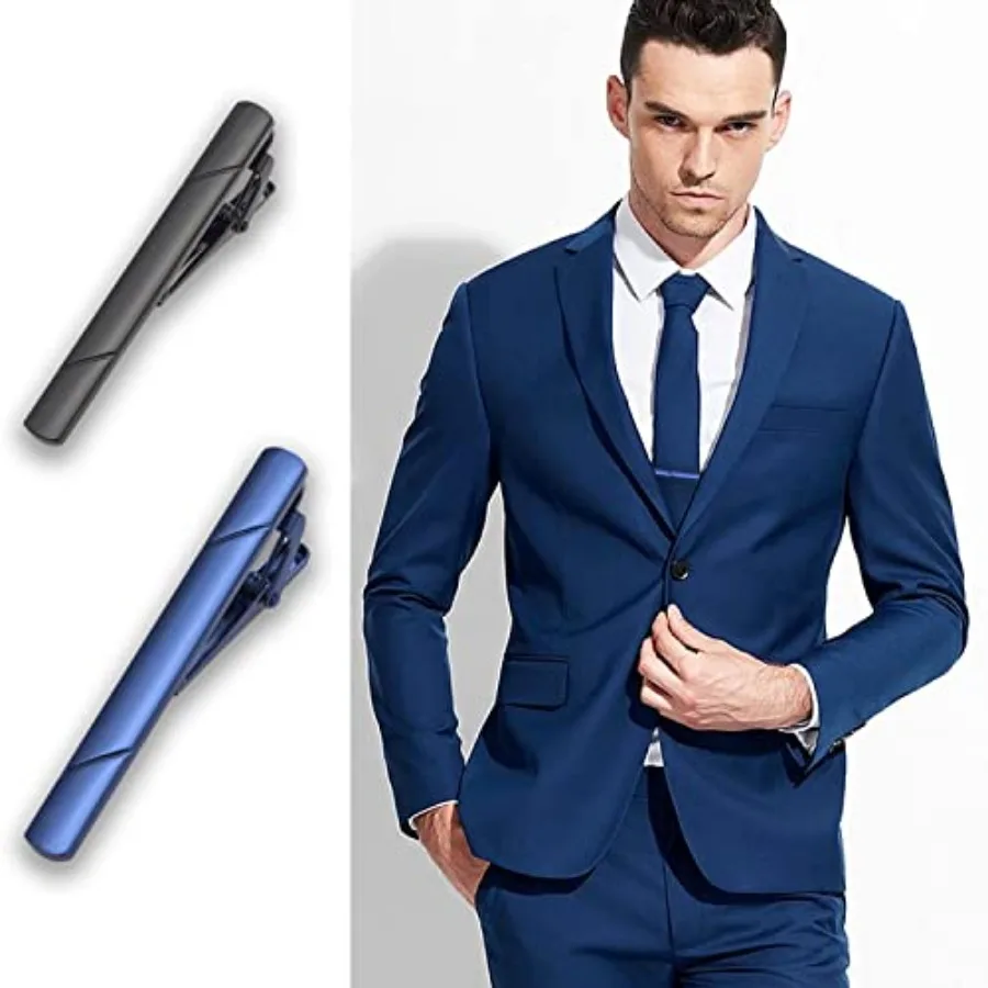 4Pcs Tie Clips For Men Tie Bar - Men Accessories Gift review and price