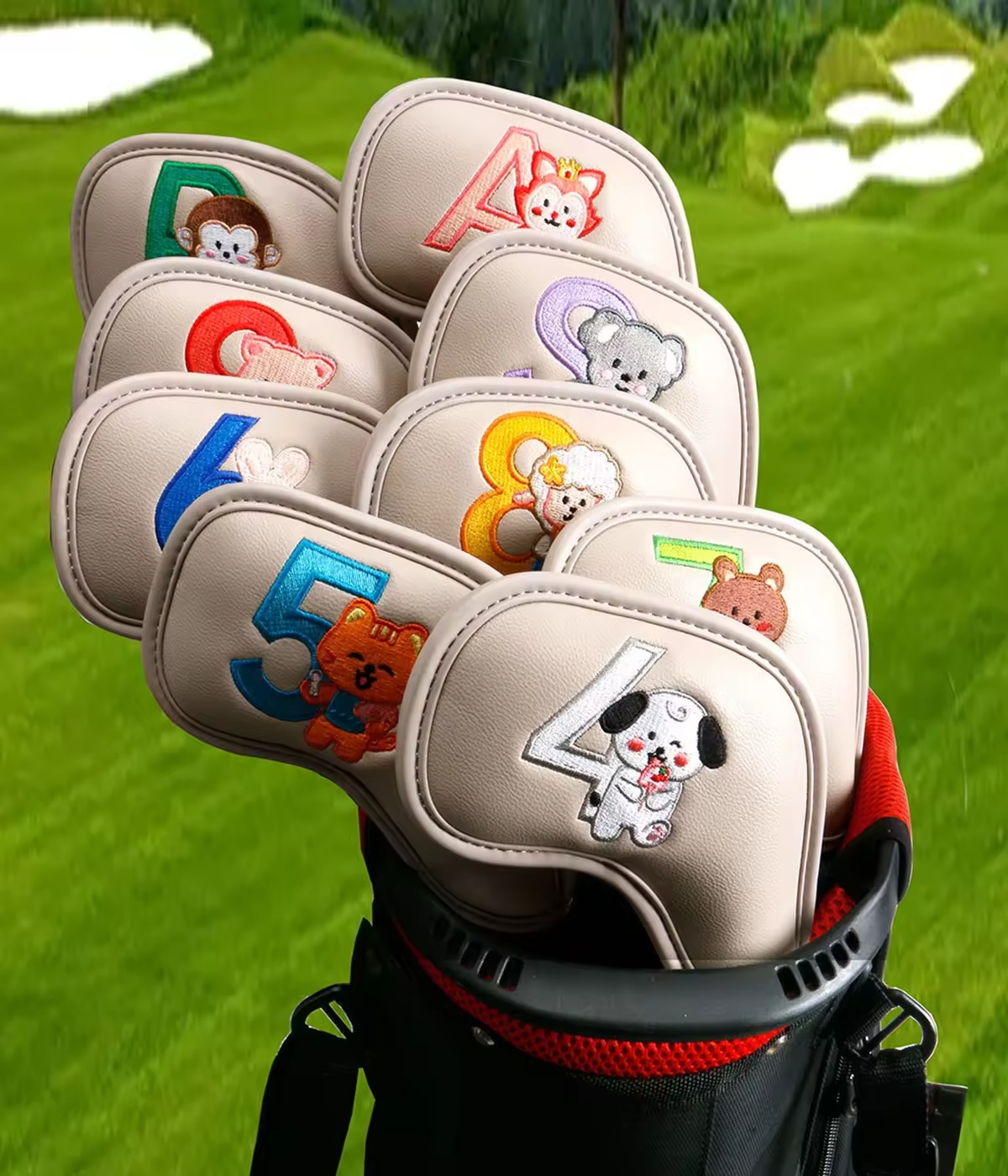 9Pcs Cute Cartoon Animal Golf  - Men Accessories Gift review and price
