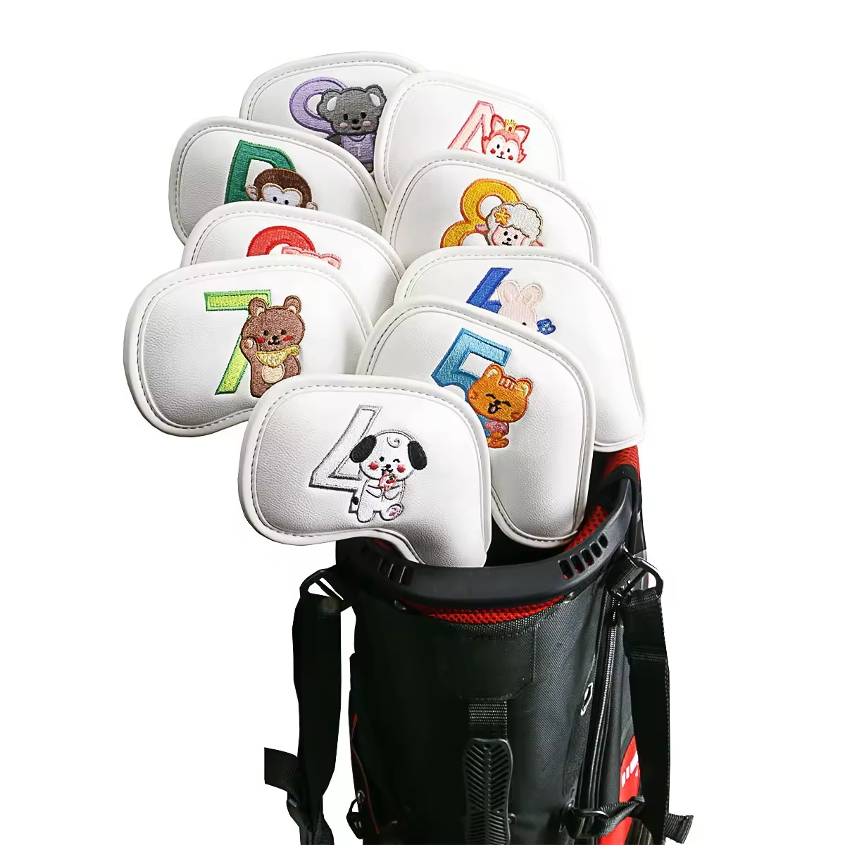 9Pcs Cute Cartoon Animal Golf  - Men Accessories Gift review and price