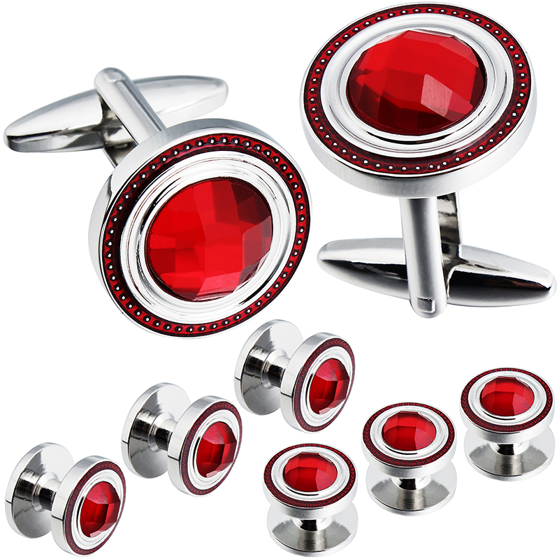 HAWSON Crystal Cufflinks and S - Cufflink Box Set review and price