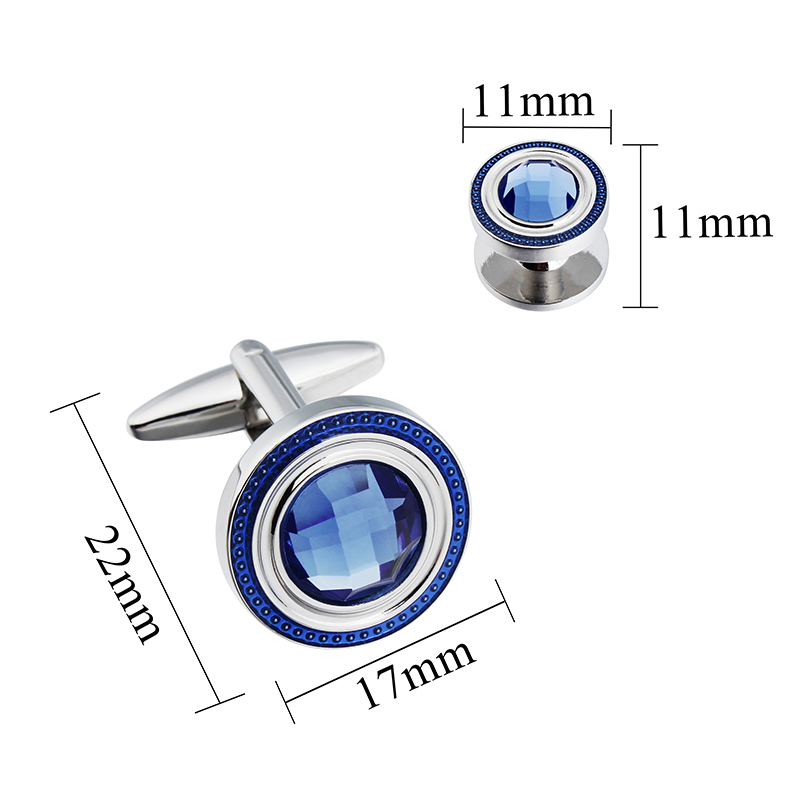 HAWSON Crystal Cufflinks and S - Cufflink Box Set review and price
