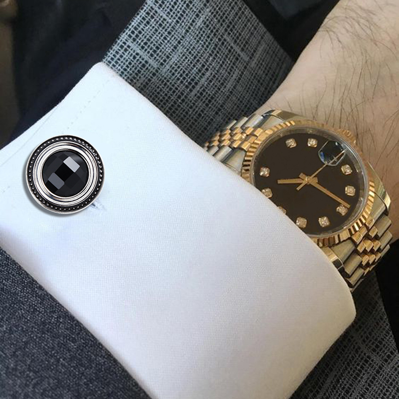 HAWSON Crystal Cufflinks and S - Cufflink Box Set review and price