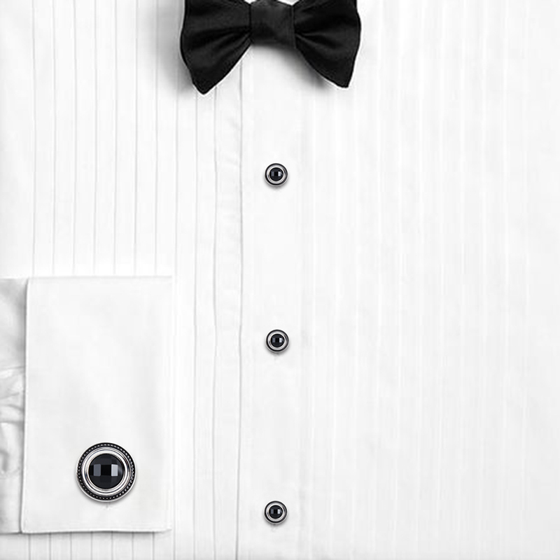 HAWSON Crystal Cufflinks and S - Cufflink Box Set review and price