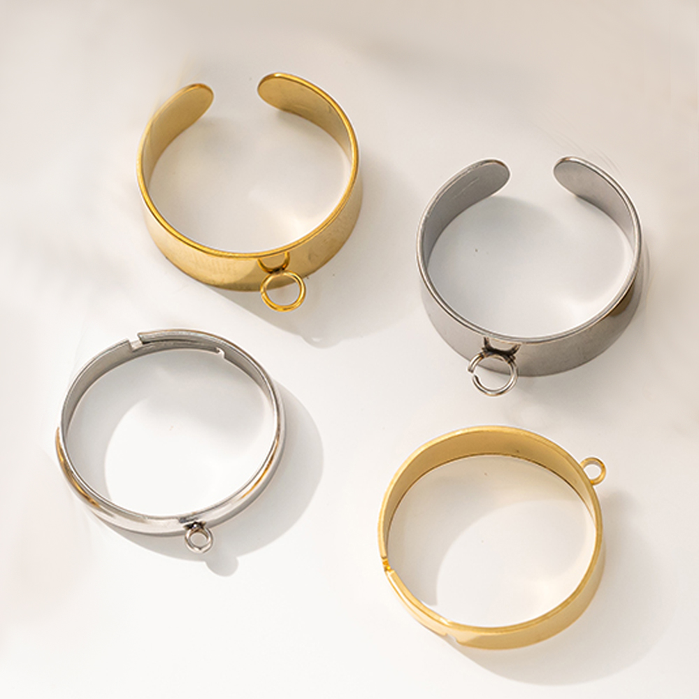 5pcs/Lot Stainless Steel Gold  - Men Accessories Ring review and price