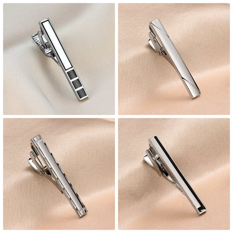 8 PCS Short Tie Clips Set With - Cufflink Box Set review and price