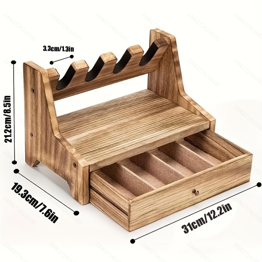 Solid Wood Pistol Storage Stan - Men Accessories In Store review and price